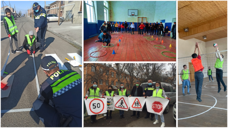 Police Collaborated with Schools to Implement Class Projects on Road Safety and Healthy Lifestyle